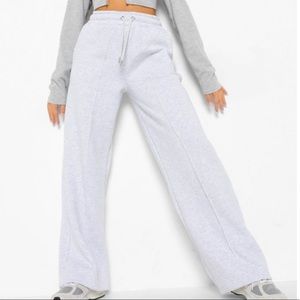 Women’s wide leg pintuck joggers sweatpants XL